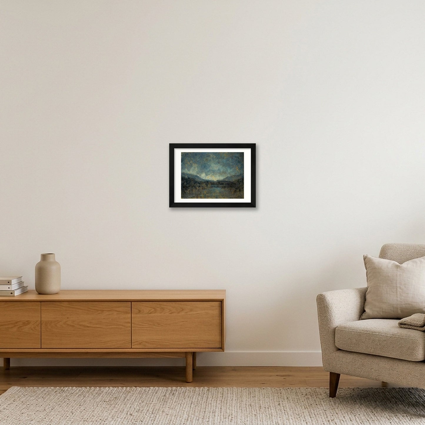 Landscape_01 — A4 (30×21cm, 12×8") Black Frame