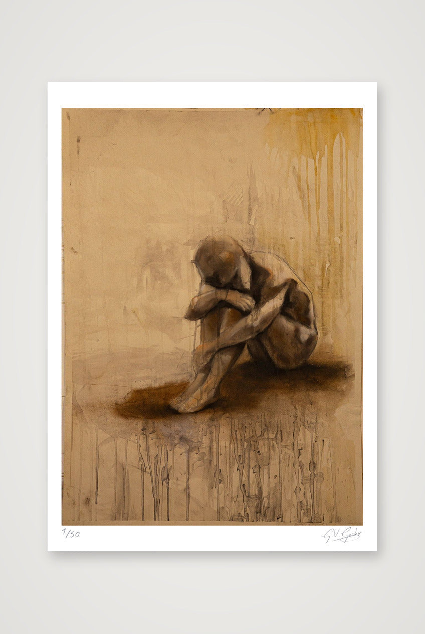 Silence — 59×84cm, 23×33" Print only