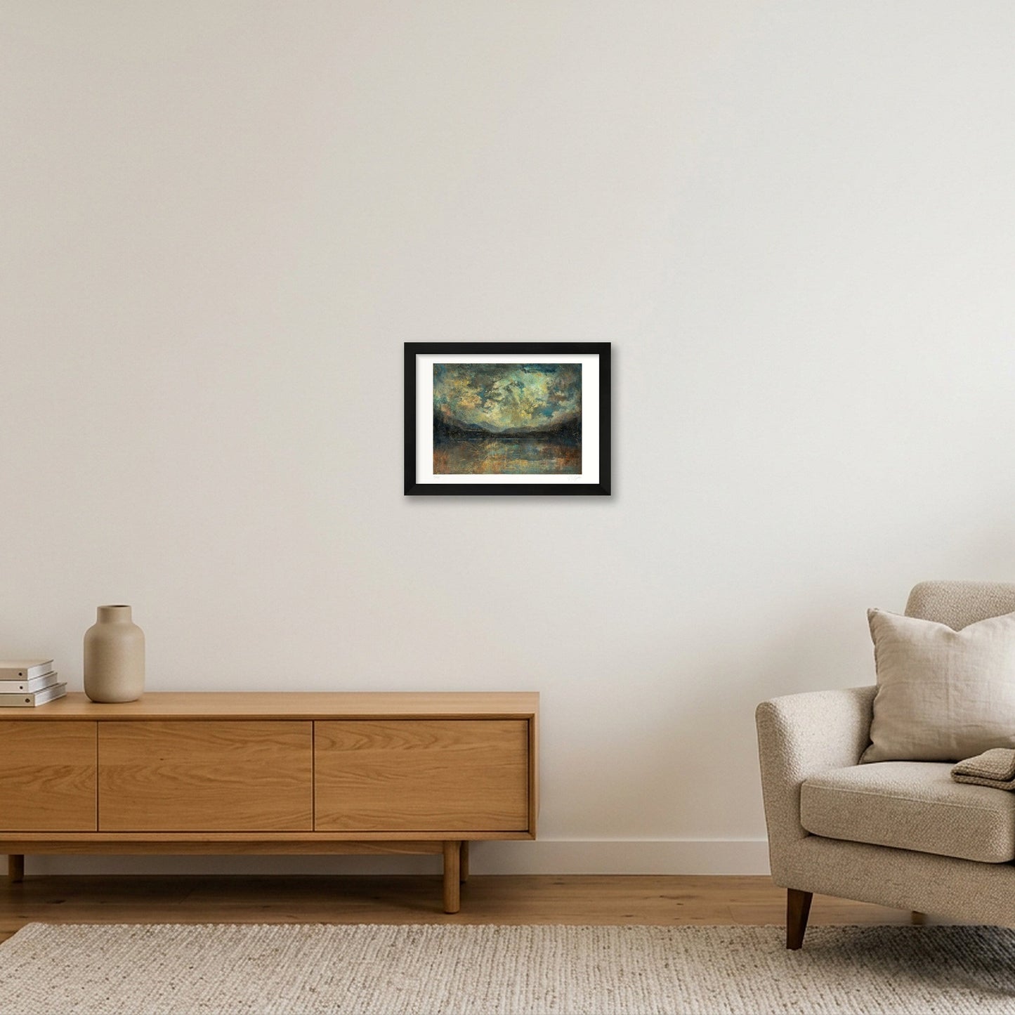 Landscape 02 — A4 (30×21cm, 12×8") Black Frame