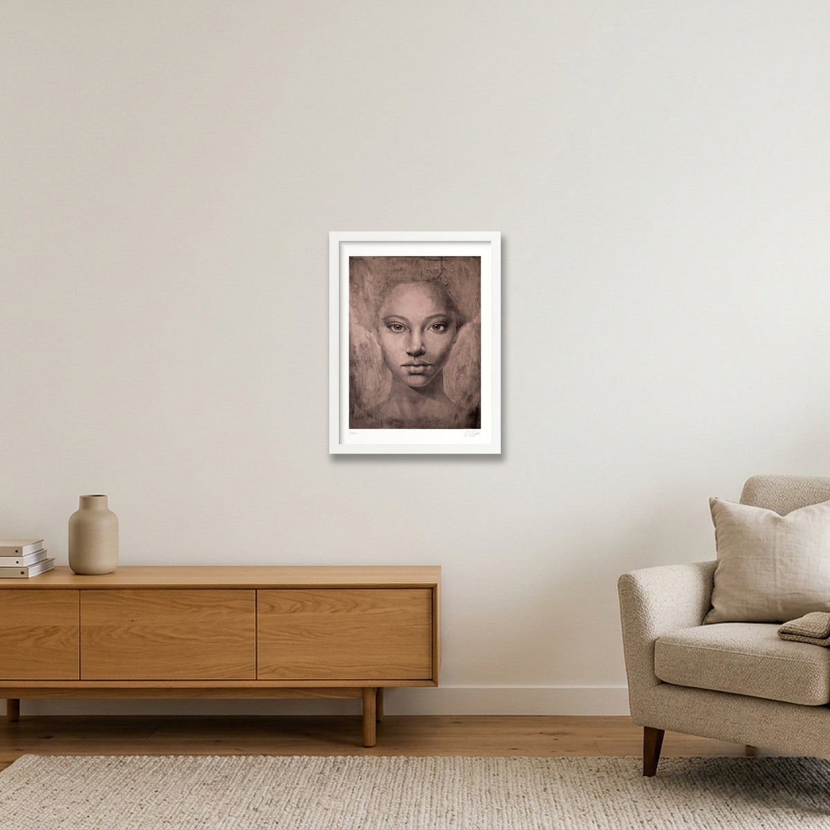 Irie_Tint — 30×40cm, 12×16" White Frame