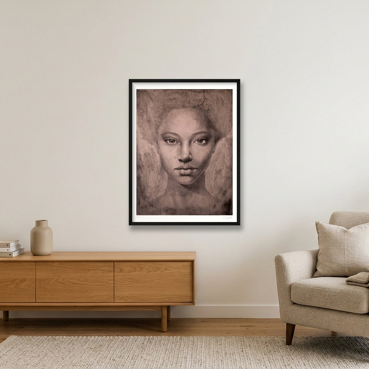 Irie_Tint — 60×80cm, 24×31" Black Frame
