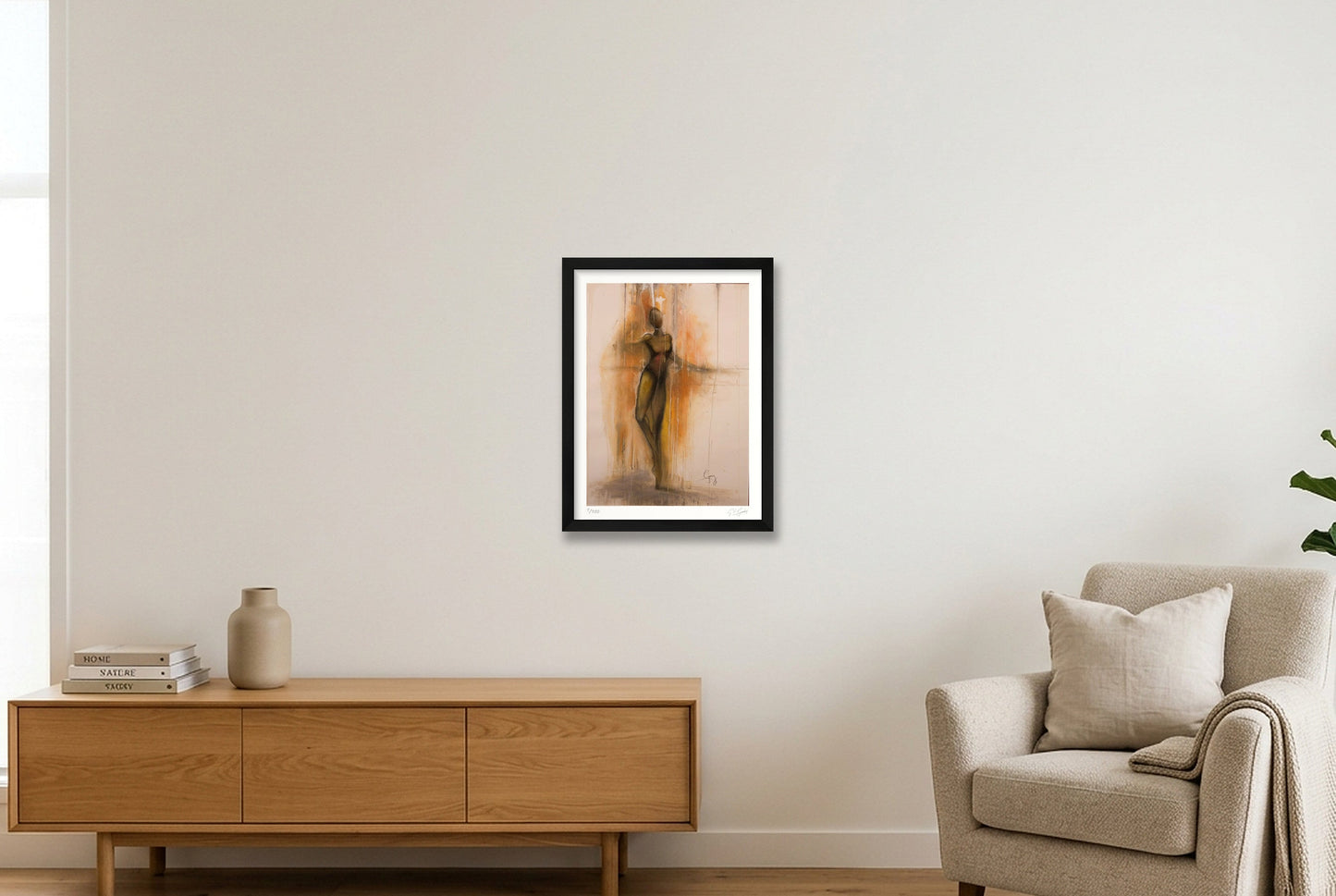 La Barre — 30×40cm, 12×16" Black Frame