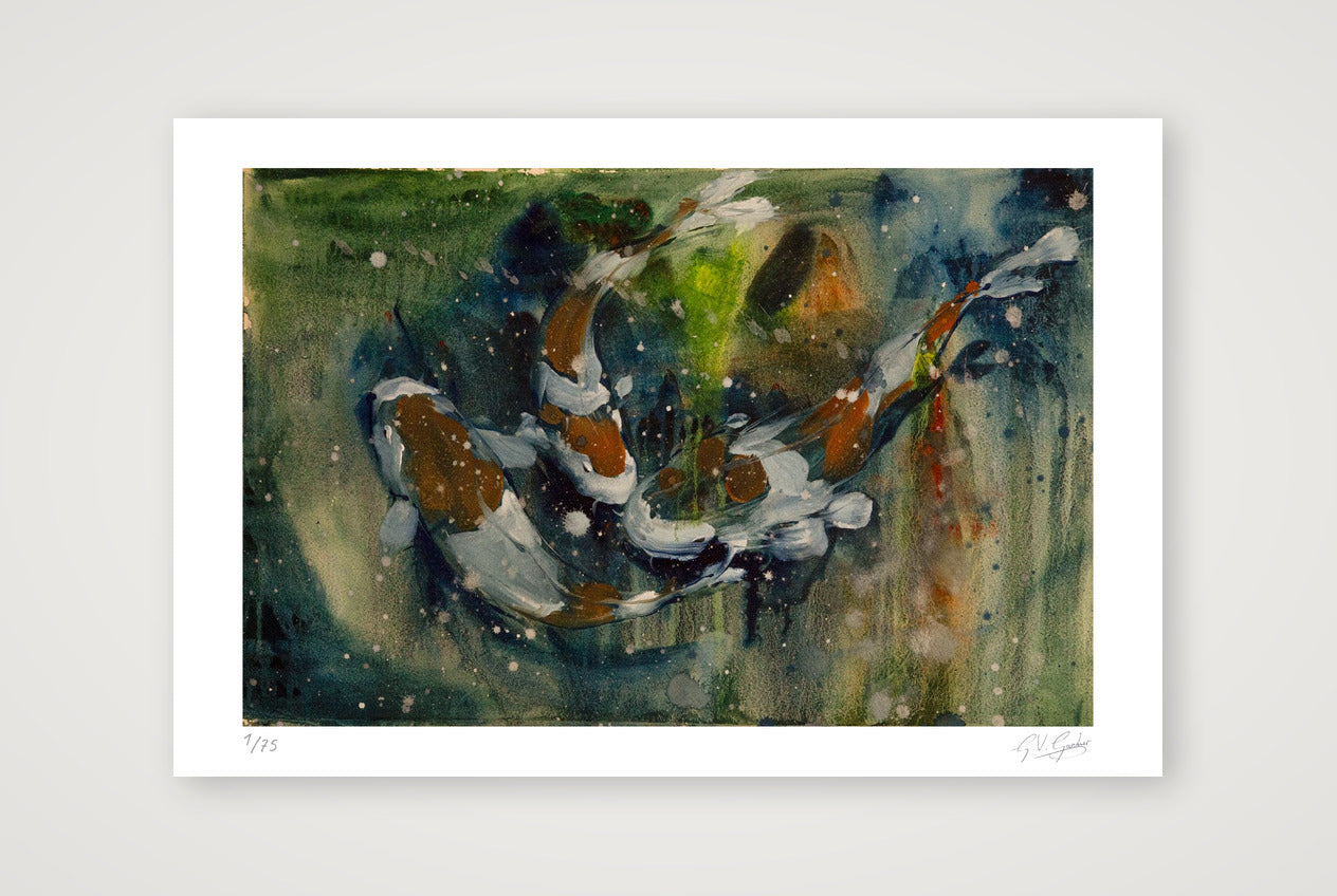 Koi_3 — 60×40cm, 24×16" Print only