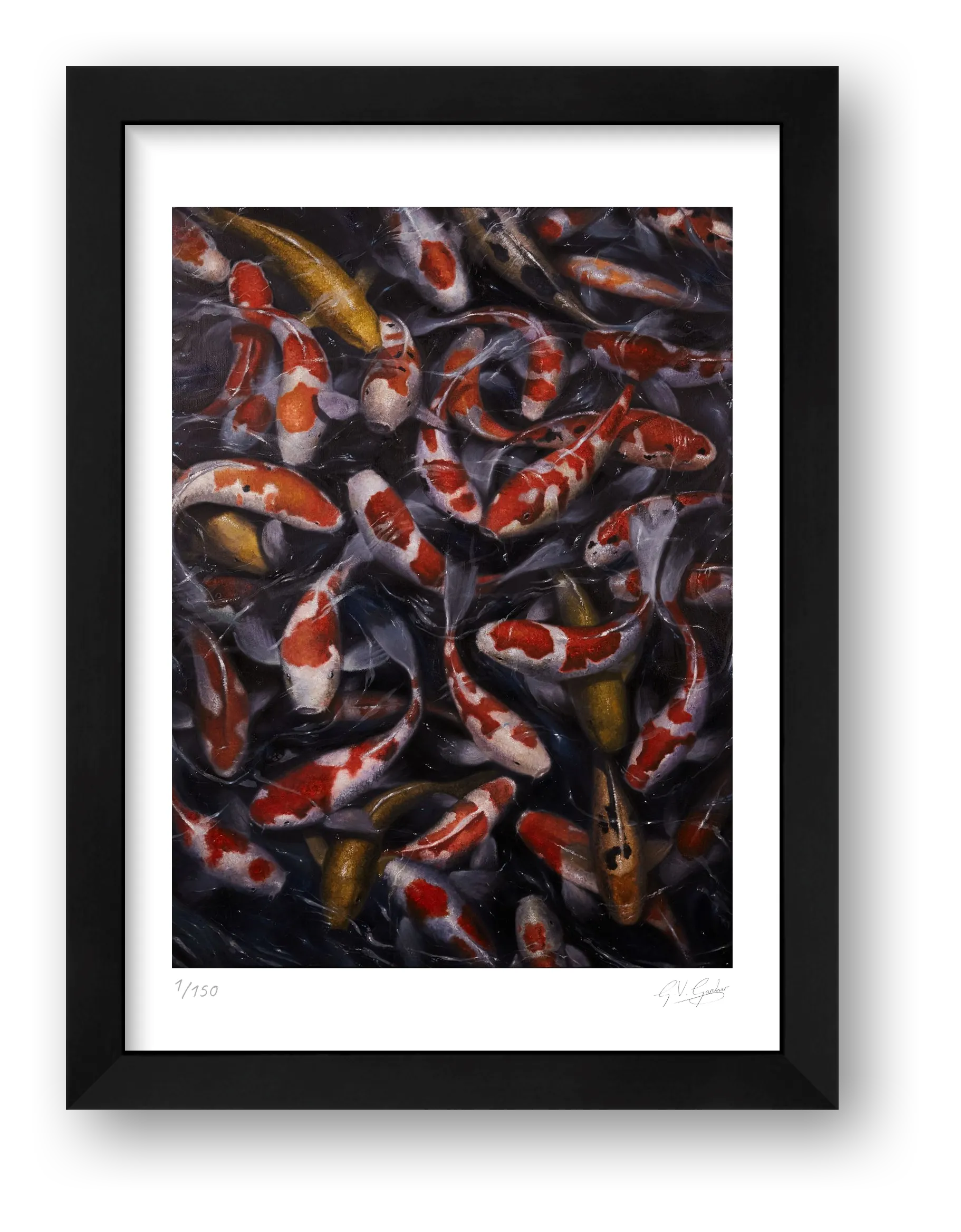 Koi_1 — framed