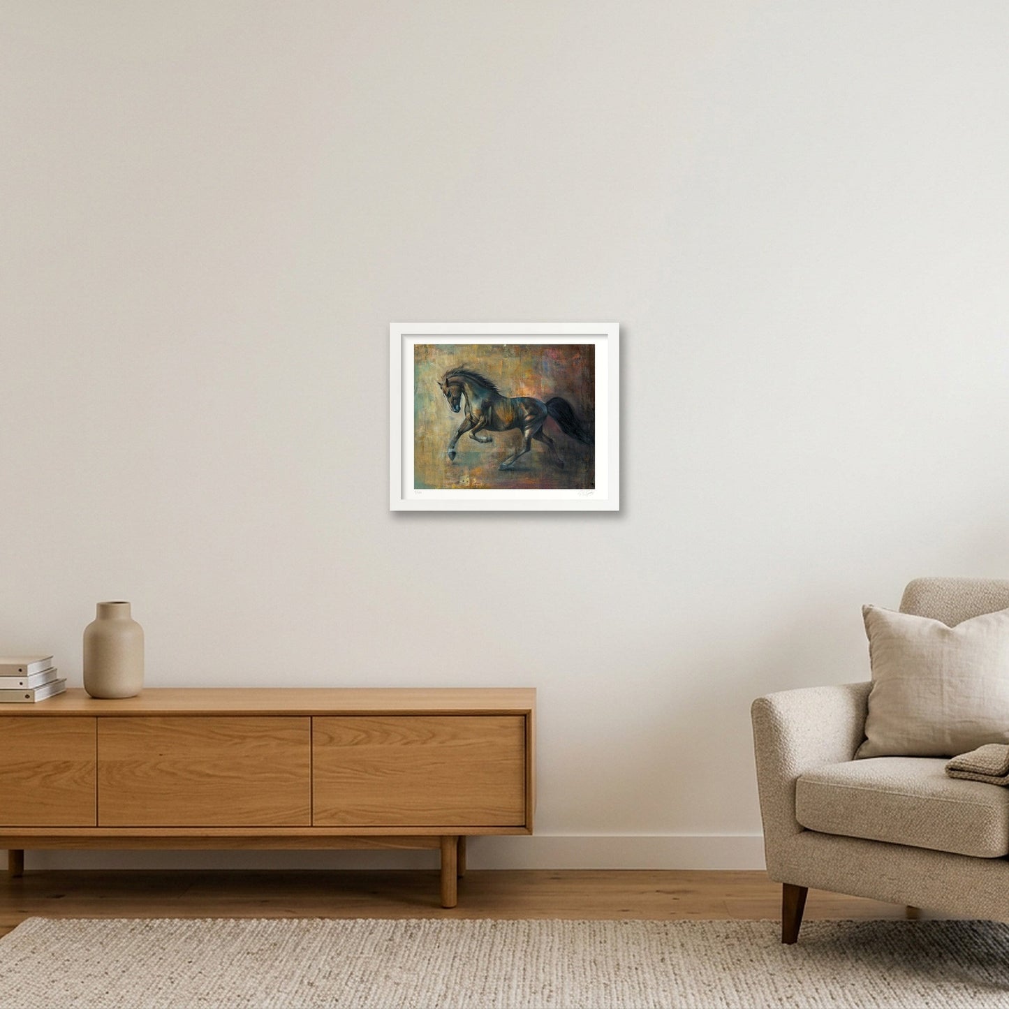 Shadow — 35×28cm, 14×11" White Frame