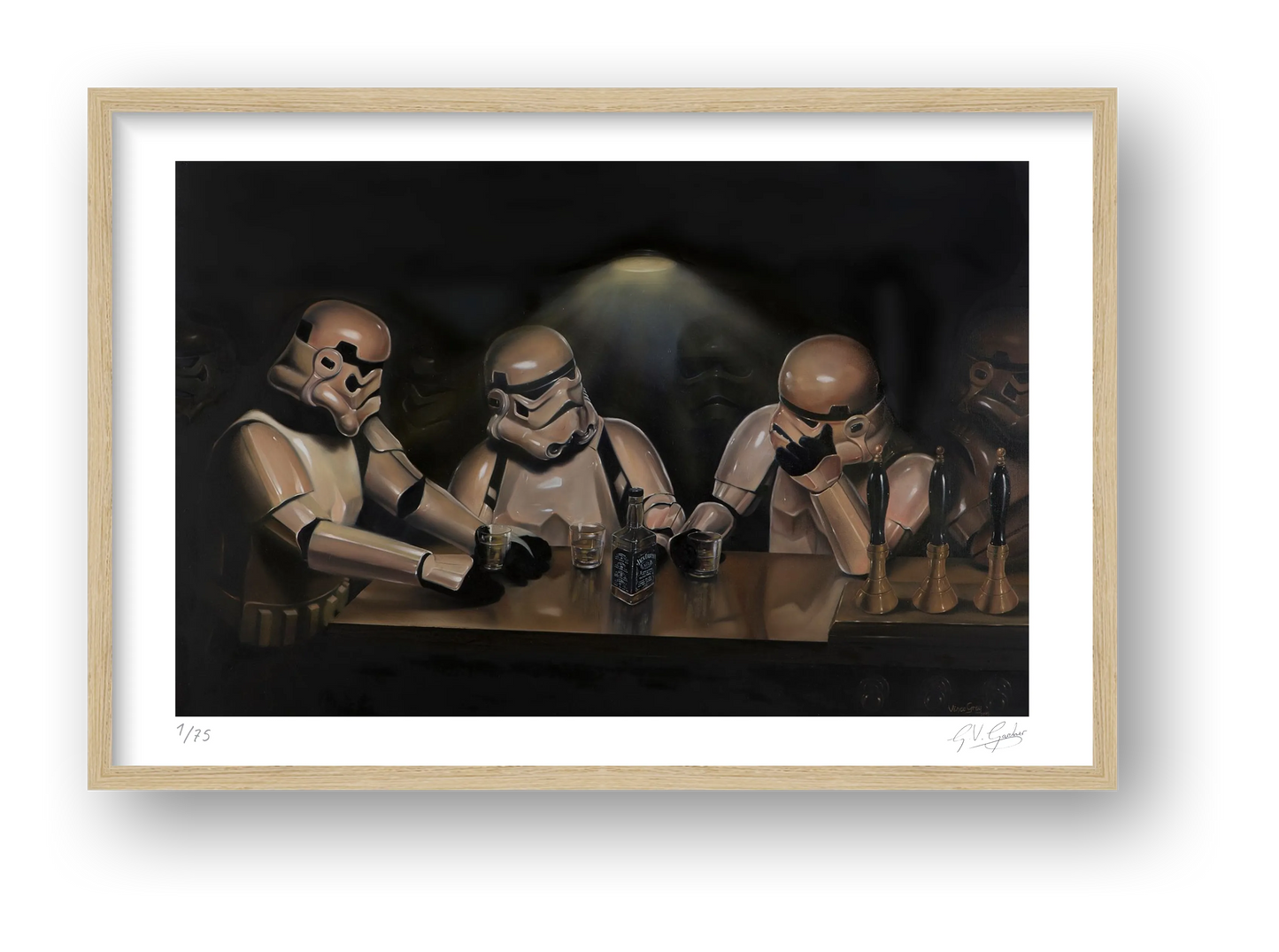 Stormtrooper - The Debate — framed