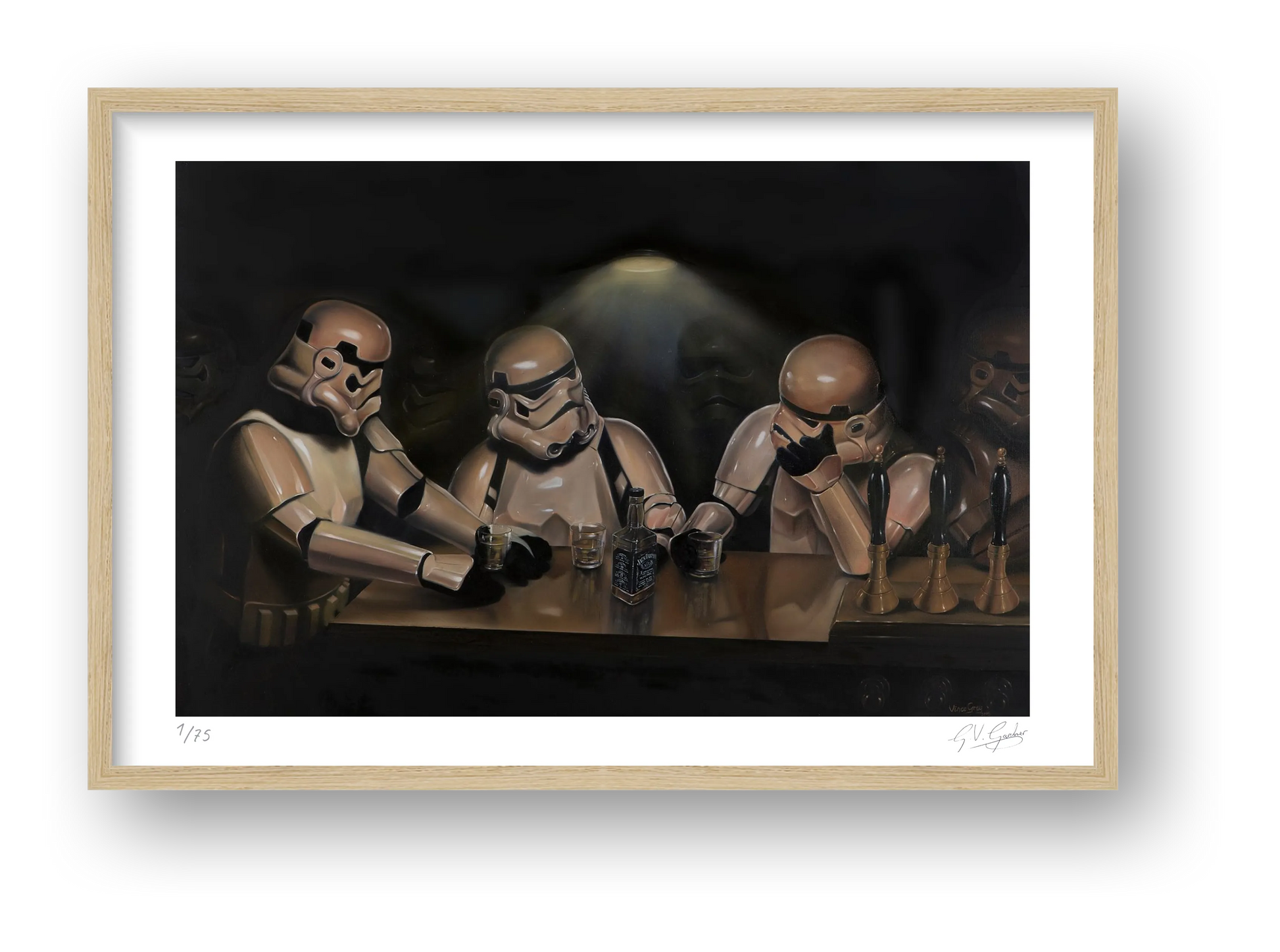 Stormtrooper - The Debate — framed