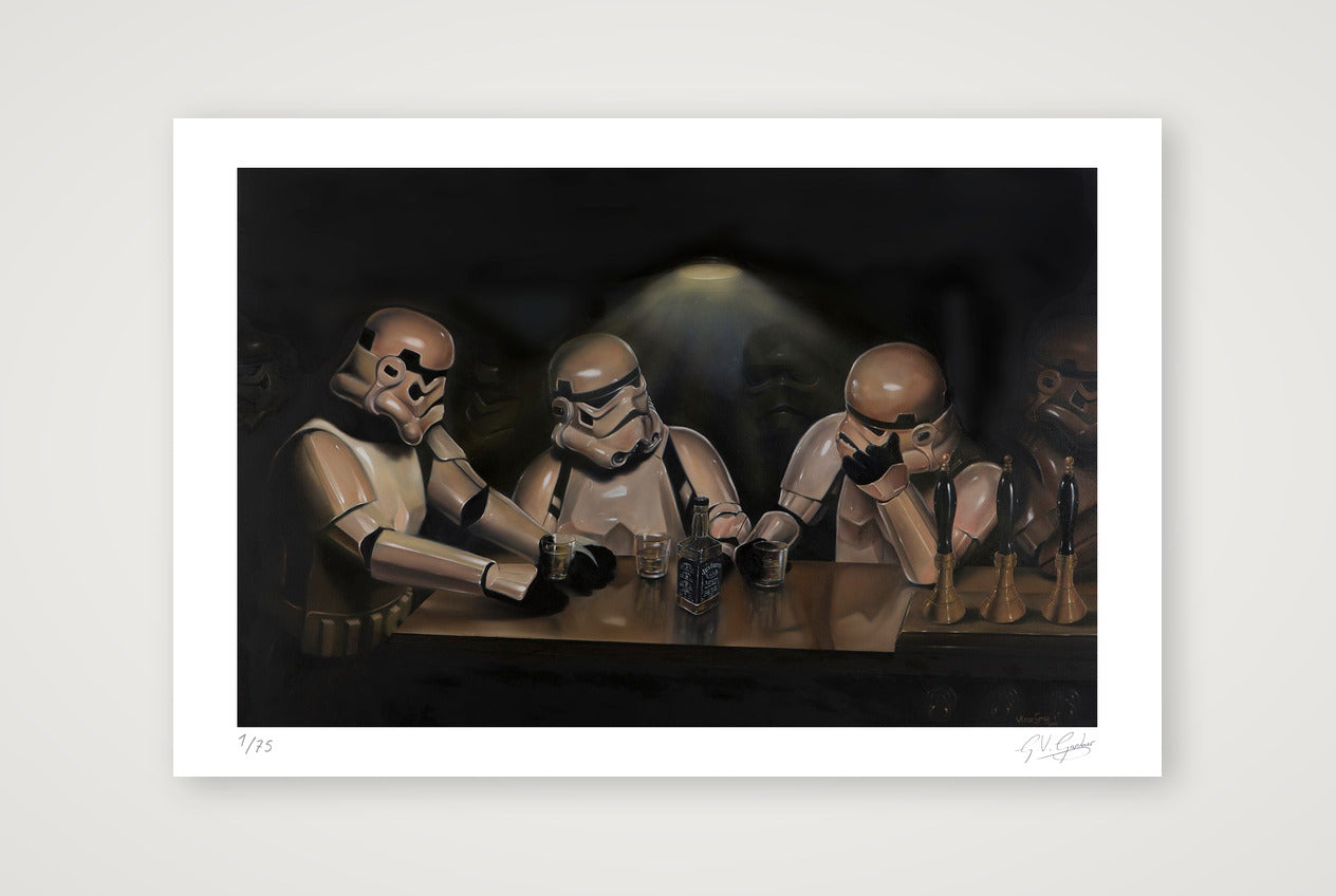 Stormtrooper - The Debate — 60×40cm, 24×16" Print only
