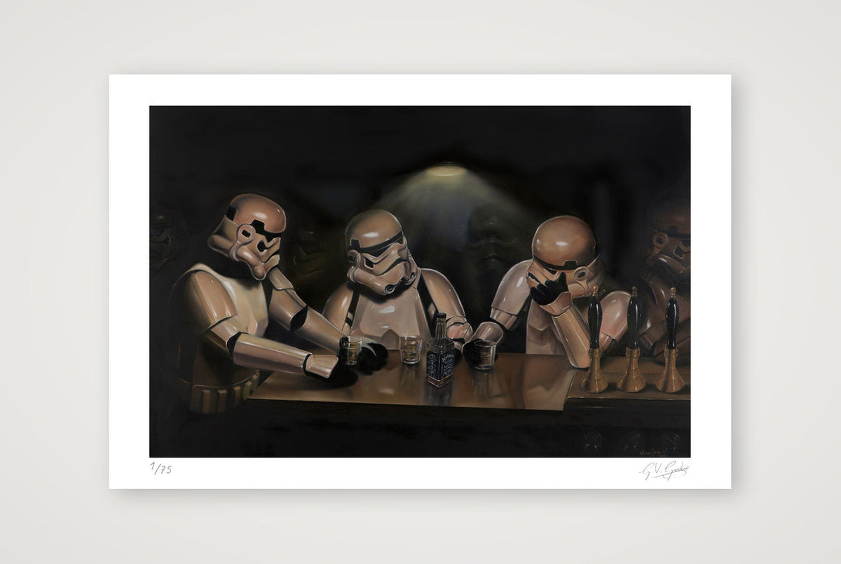 Stormtrooper - The Debate — 60×40cm, 24×16" Print only