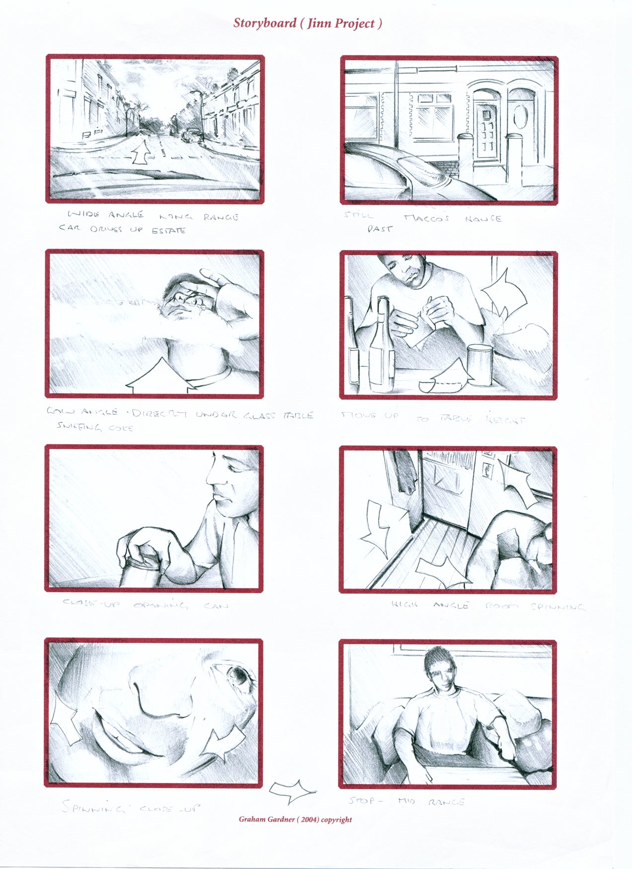 Jinn Storyboards